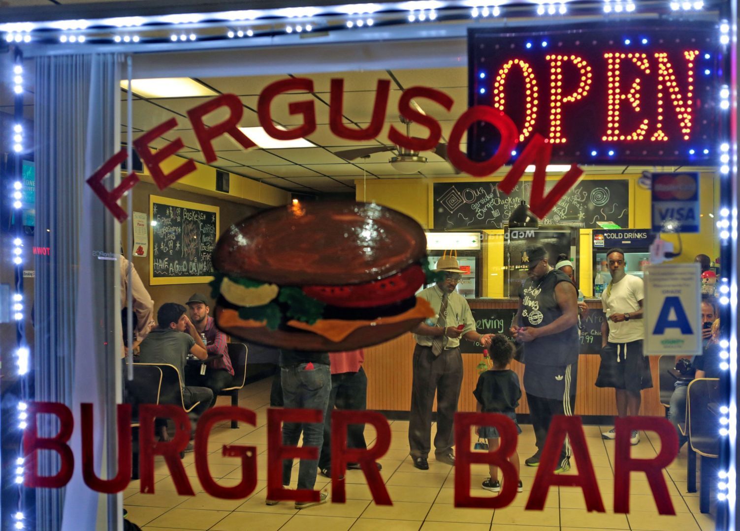 They bought a burger bar. And then Ferguson erupted.